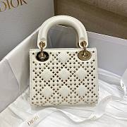 Dior Lady Lucky White Mini Bag - 5