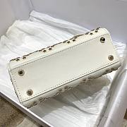 Dior Lady Lucky White Mini Bag - 6