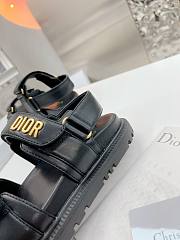 Dior sandals black  - 6