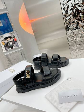 Dior sandals black 