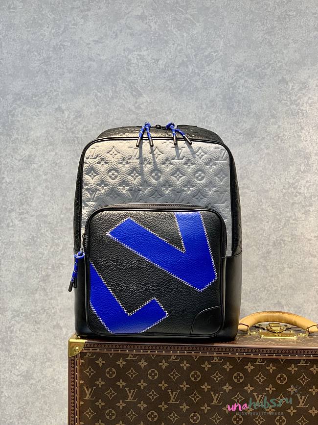 Louis Vuitton LV logo backpack - 1