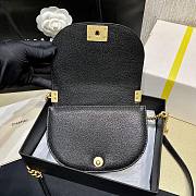  Chanel Small Boy Messenger Black Bag - 4