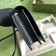 Gucci GG black chain wallet 497985 - 4