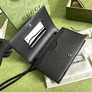 Gucci GG black chain wallet 497985 - 2