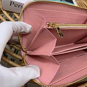 Louis Vuitton pink long wallet M81466 - 5