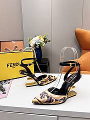 FENDI FIRST Fendace black heels 9.5cm - 3