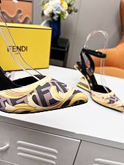 FENDI FIRST Fendace black heels 9.5cm - 2