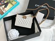 Chanel mini boy 22A gold bag - 4