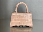 Balenciaga hourglass beige crocodile bag - 2