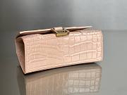 Balenciaga hourglass beige crocodile bag - 3