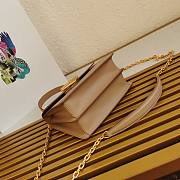 Prada Saffiano Leather Symbole Beige Bag 1BN021 - 5