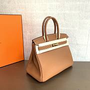 Hermes birkin togo leather gold hardware 25 - 4