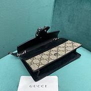 Gucci dionysus super mini black flap bag - 4