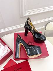 Valentino black patent high heel - 4