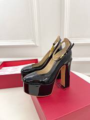 Valentino black patent high heel - 5