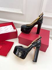 Valentino black patent high heel - 6