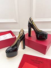 Valentino black patent high heel - 2