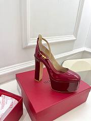 Valentino red patent high heel - 1