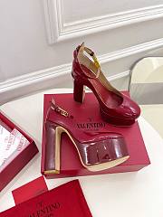 Valentino red patent high heel - 3