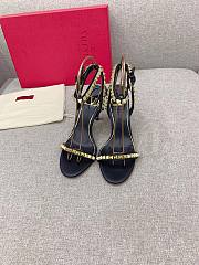 VALENTINO Garavani rockstud black heel - 4