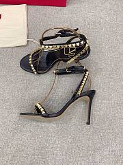 VALENTINO Garavani rockstud black heel - 6