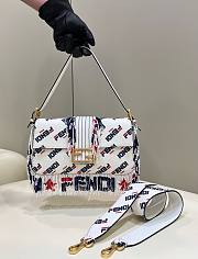 Fendi Baguette Medium FF Bag - 2