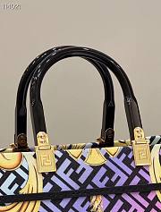 FENDI Sunshine Fendace Printed FF colorful leather shopper - 5