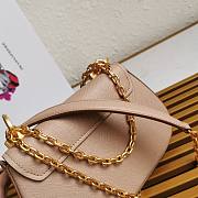 Prada Saffiano Beige Leather Bag  - 4