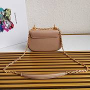 Prada Saffiano Beige Leather Bag  - 6