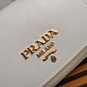 Prada Saffiano White Leather Bag - 2