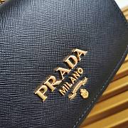 Prada Saffiano Black Leather Bag - 2