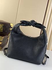 Louis Vuitton Why Knot MM Black Bag - 3