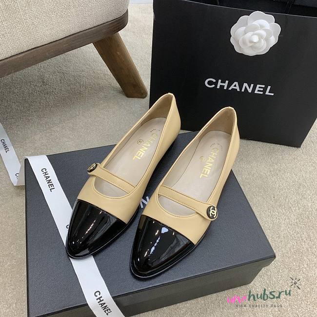 Chanel beige flats - 1