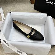 Chanel black flats - 5