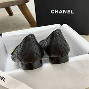 Chanel black flats - 4