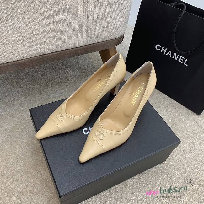 Chanel beige heels  - 1