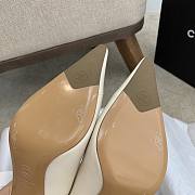 Chanel white heels  - 3