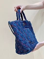 Chanl denim tote bag  - 4