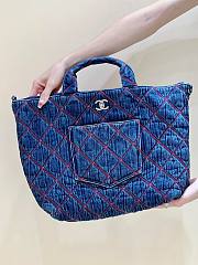 Chanl denim tote bag  - 3