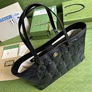 Gucci Ophidia GG Medium Tote Black Bag - 2