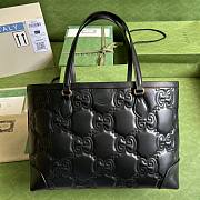 Gucci Ophidia GG Medium Tote Black Bag - 4