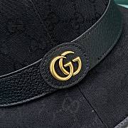 Gucci black round hat  - 3