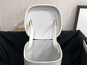 Celine Box Triomphe White Bag - 5