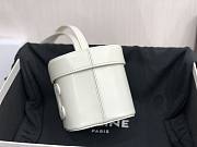 Celine Box Triomphe White Bag - 4