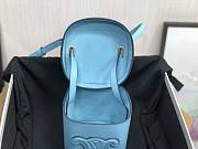 Celine Box Triomphe Blue Bag - 5