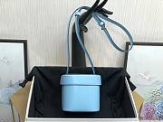 Celine Box Triomphe Blue Bag - 6