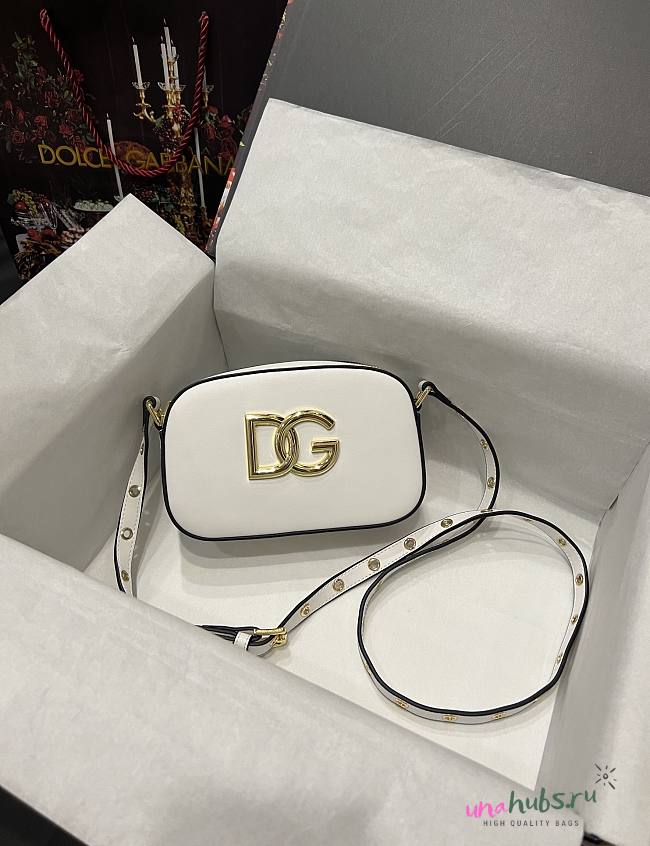 DG camera white shoulder bag - 1