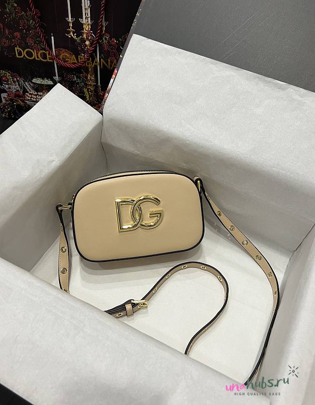 DG camera beige shoulder bag - 1