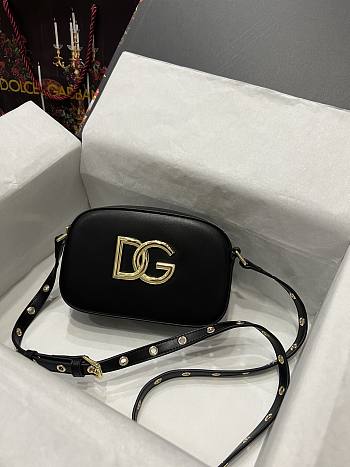 DG camera black shoulder bag