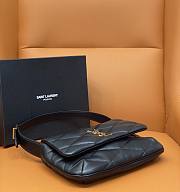 YSL LE 57 Black Lambskin Shoulder Bag - 6